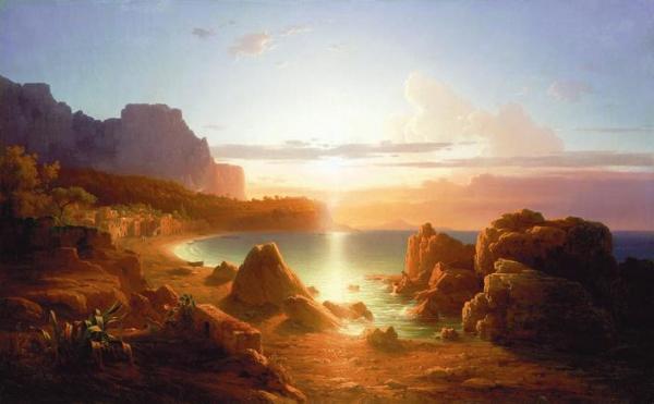 Ligeti_Naplemente Capri szigetén